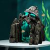 Simulation Aquarium Skull Cave Lifelike Fish Shrimp Escape House Fish Hideout Rockery  Reptile Tank