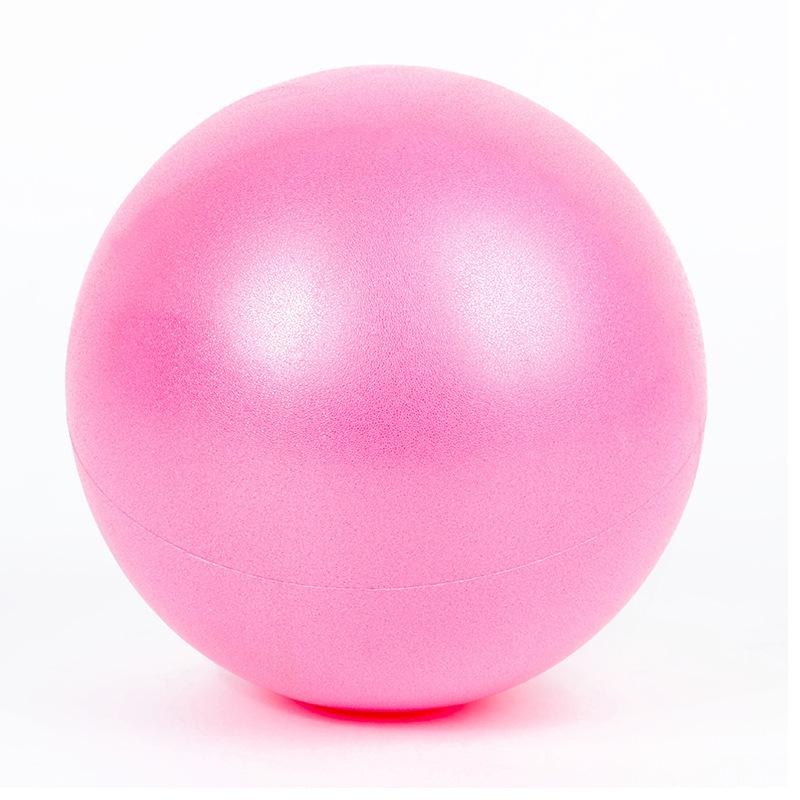 Wheat Straw PVC Mini Pilates Yoga Ball - 25cm Frosted Anti-Burst Balance & Fitness Ball