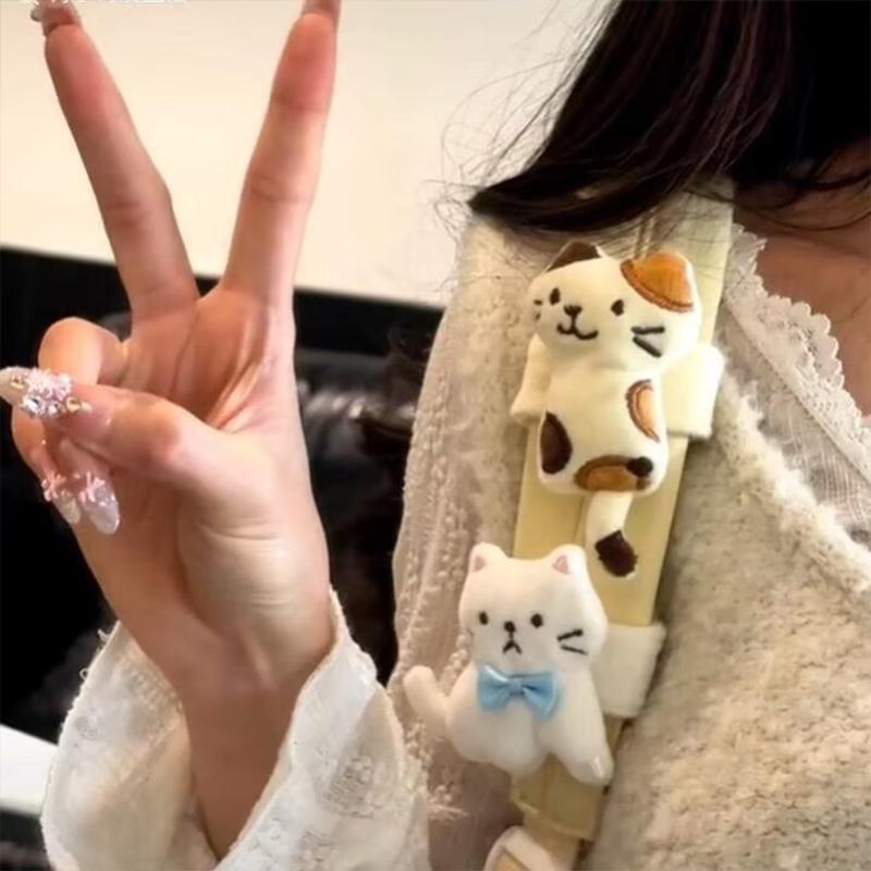 Colgante de Bolso de Peluche de Gatito Kawaii Mini Muñeco de Peluche de Gato Muñeco de Peluche de Dibujos Animados Amuletos para Bolso Juguete de Peluche de Animal Suave Regalo para Niña Estudiante