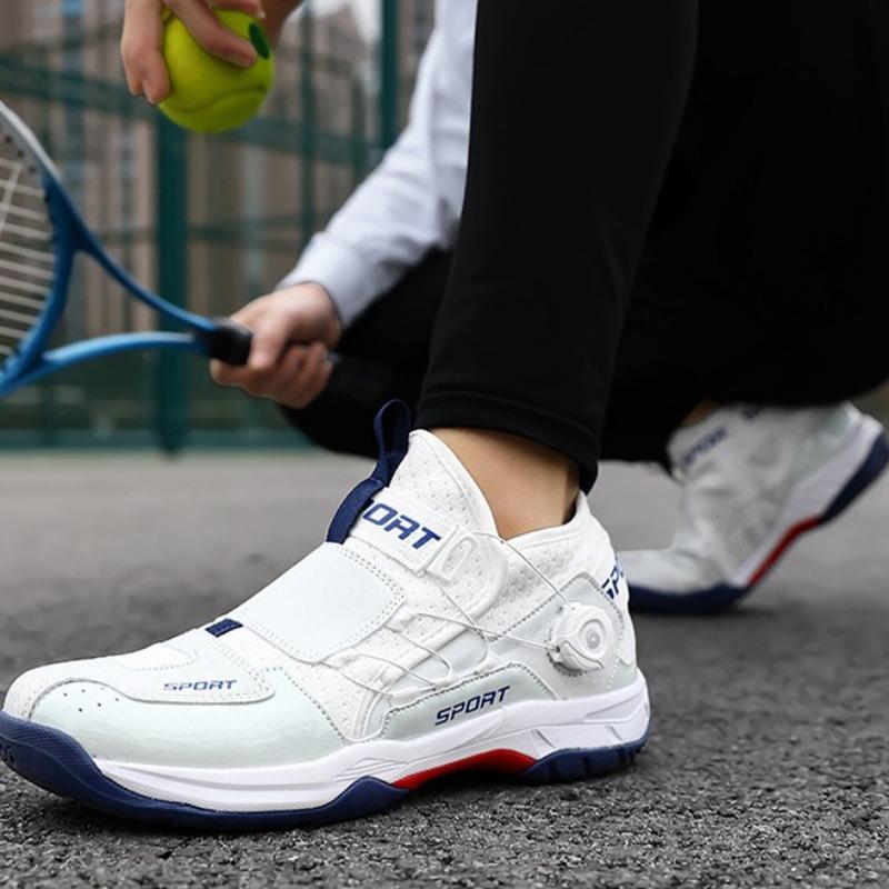 New badminton shoes cross the game non-slip shock absorption retro colorful fruit marshmallow feather shoes buttons