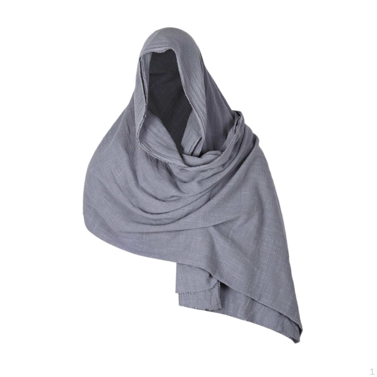 

Плащ для косплея, ролевой игры, сценического представления, накидка волшебника, шаль серый