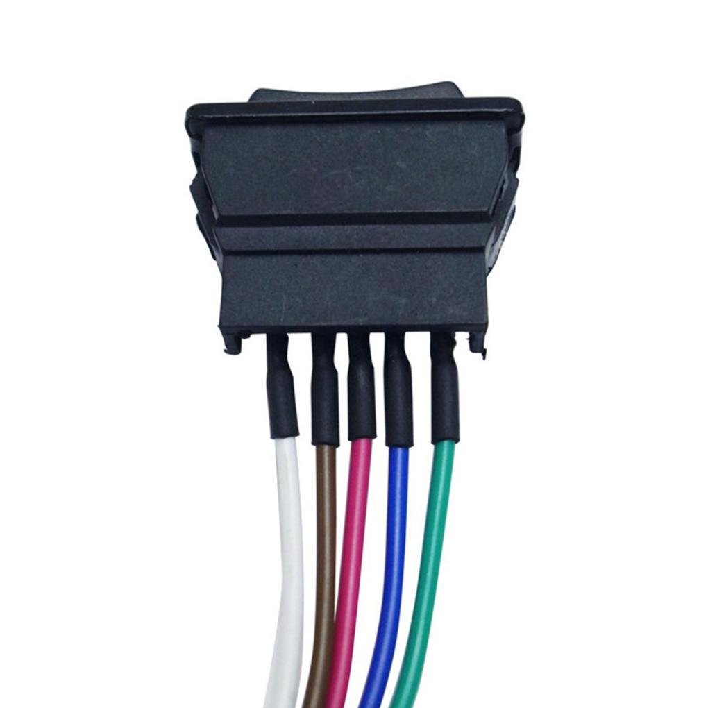 Car Interior Power Window Control Switch Button with Indicator Controller Repairing Maintenance Accessory Green