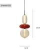 European Modern New LED Candy Glass Chandelier Living Room Dining Room Bedroom Bedside Decorative Atmosphere Lighting