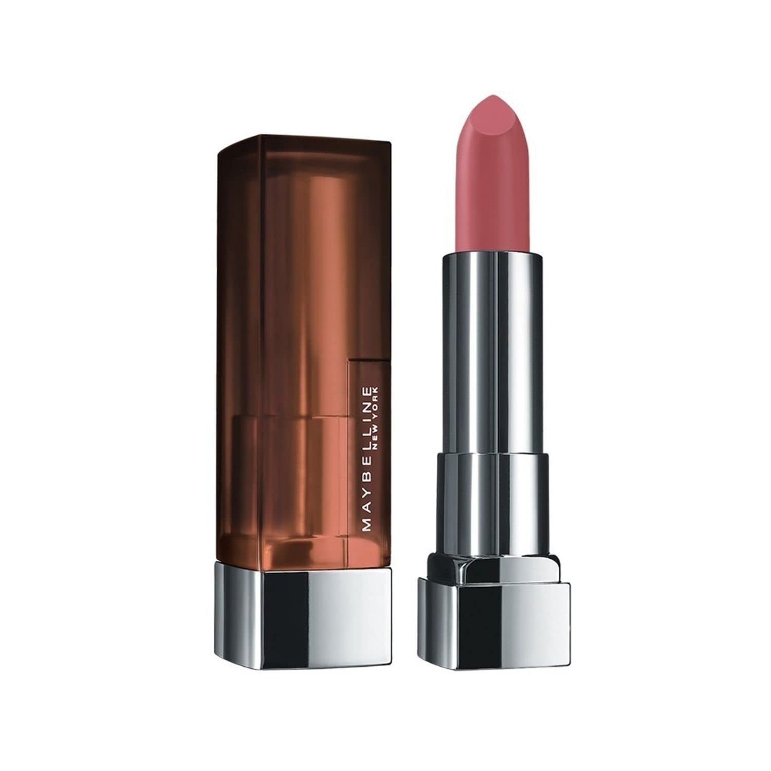 

Maybelline New York Matte Lipstick 3.9g Intense Colour Creamy Moisturised Lips Long-Lasting 507 Almond Pink