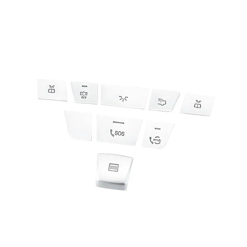 Car Buttons of Car-Style Roof Reading Buttons Interior Accessories for Mercedes Benz Class C E S GLC W205 W213 W22 X253