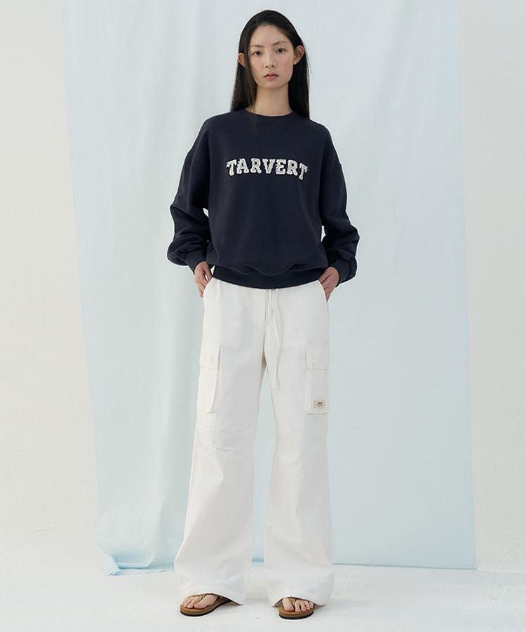 TARVERT Casual Utility Cargo Pants - Ivory
