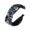 Mexican Embroidery Flower Headband Knotted Hairband for Women and Girls Perfect for Cinco de Mayo and Party Outfit