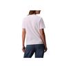 Calvin Klein Casual Soft Breathable Round Neck Skin-Friendly Short Sleeve T-Shirt Women Tops 47C840G-YAA