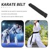 LEDMOMO Judo Black Karate Premium Black Brazilian 280cm Belt, Jiu-Jitsu Belt, Belt, Belt, Jiu-Jitsu Black,