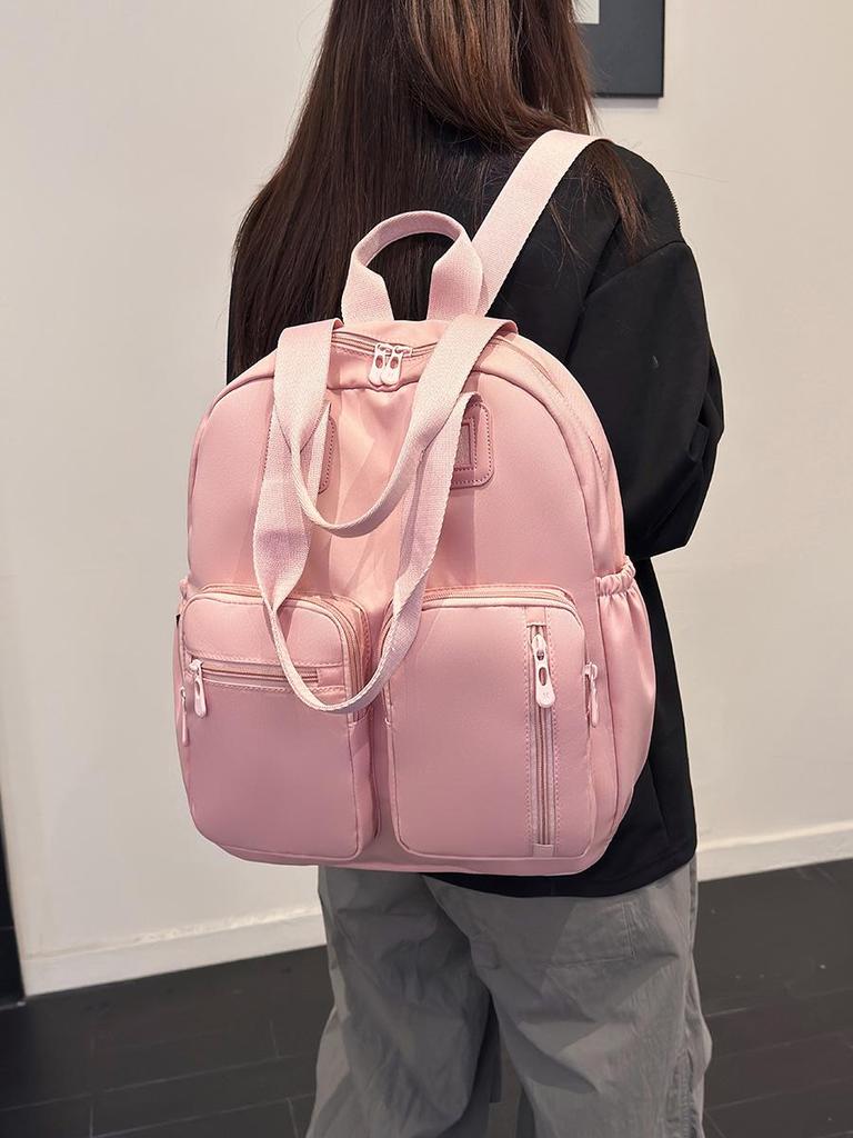 Multifunctional Women's Travel Backpack: Lightweight, Large Capacity, Shoulder Bag & Casual Handbag