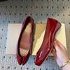 Fashion Fashionable Shiny Pig'S Feet Toe Separation Single Shoes For Women, Comfortable Ballet Shoes With Insole Height Increase