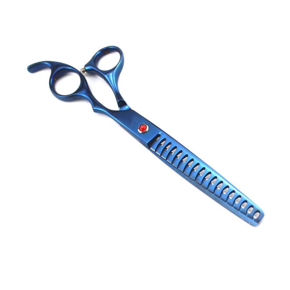 Professional 7 '' Fishbone Pet Dog Grooming Hair Scissors Thinning Barber Tools Haircut Shears Hairdresser Scissors