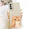 For Oppo Reno4 Pro 5G PDNM00 Case Stylish Color Paint Silicone Back Cover For Reno4 Pro Reno 4PRO 5G PDNT00 CPH2089 Phone Casing