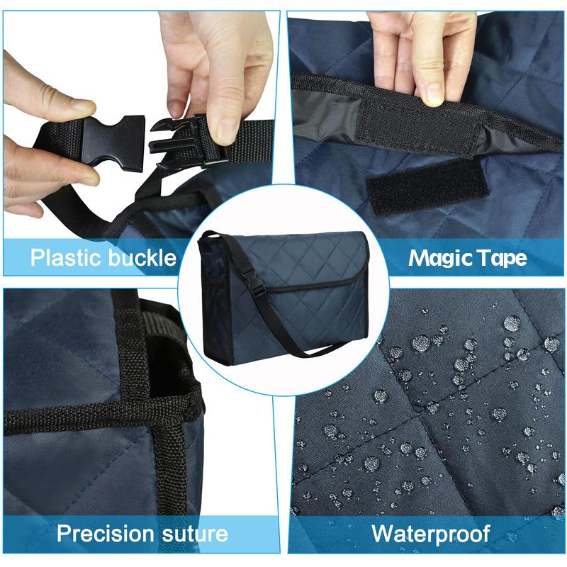 Multi-functional Wheelchair Bag Wheelchair Armrest Bag Disabled Wheelchair Rear Hanging Bag Outdoor Shoulder High-capacity