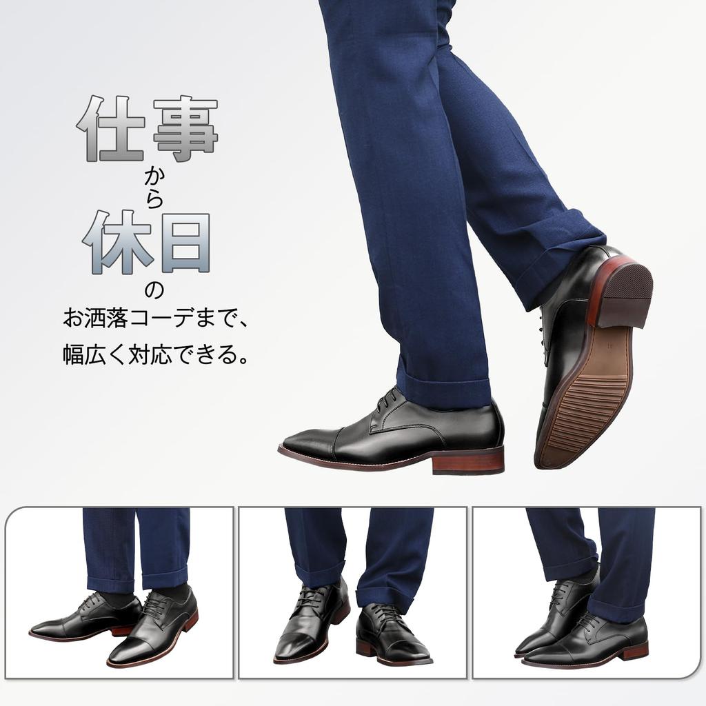 Foxsense Business Šaty Pravé Prémiové Velikost Pánské Boty, Kůže, Rovná špička, Křidélková špička, Lehké, Vodotěsné, Kůže, Formální, Černá, 27.0cm,