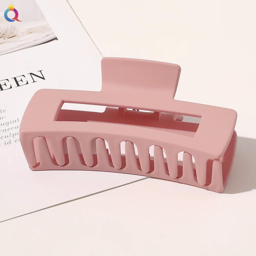 11-13cm Vintage Cross Hair Clip Large Barrette Crab Hair Claws Bath Ponytail Clip for Women Girls Claw Clip Hair Accessories