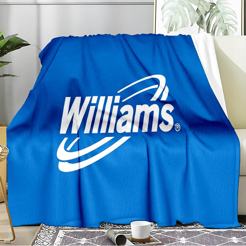 Williams Blanket Flannel Throw for Sofa, Travel, Camping, Livingroom, Office, Chair and Bed Soft and Warm Holiday Birthday gifts