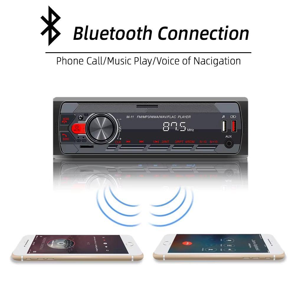 12V Bluetooth Car MP3 Player LED Display Car MP3 Player High Quality Car FM Radio Universal