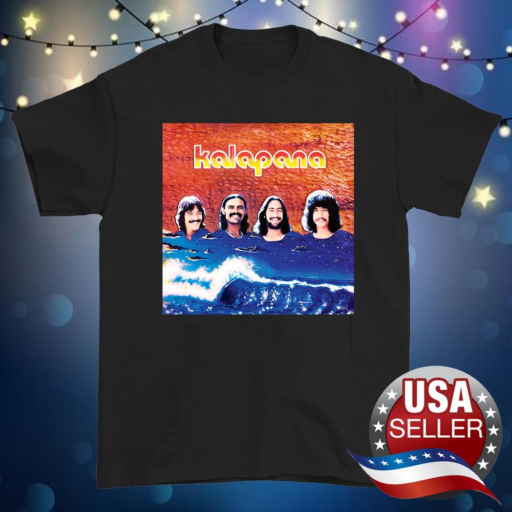 Kalapana band poster album black T-shirt Unisex All sizes Unisex T-Shirt XXXXL