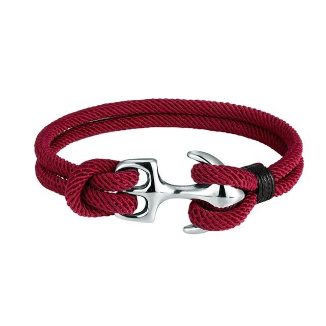 Bracelet de survie en forme de U pour homme et femme, en acier inoxydable noir, avec boucle de sport