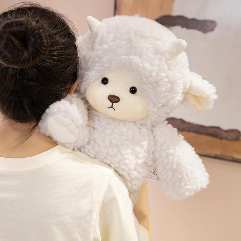 50cm Kawaii Animals Doll Plush Toy Stuffed Sloth Panda Bear White Lamb Kawaii Soft Plushie Companion Birthday Gift