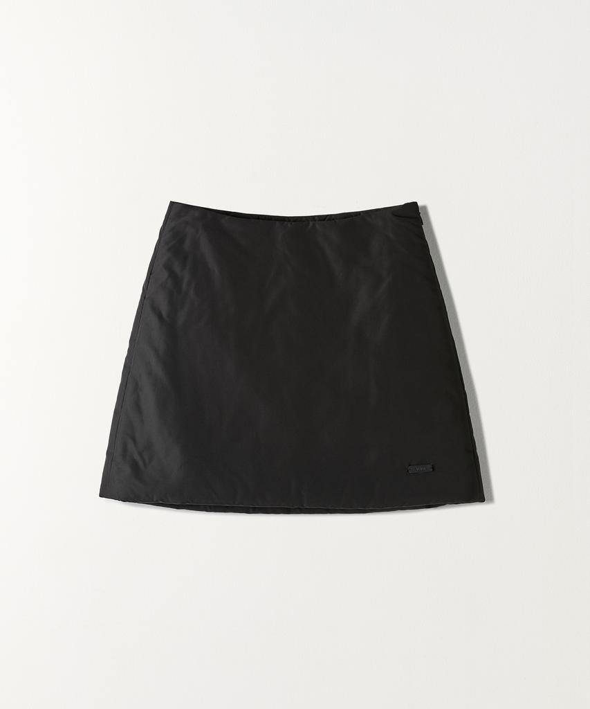 Tudment Padded Mini Skirt Black
