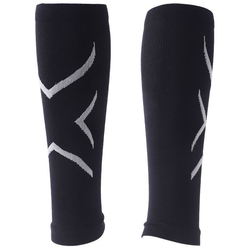 1Pair Calf Compression Sleeves Running Cycling Leg Compression Sleeve Men Women Elastic Marathon Jumping Gym Fitness Calf Brace
