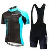 Men Women Cycling Jersey Set Short Sleeve Quick Dry Breathable Road Mountain Bike Apparel