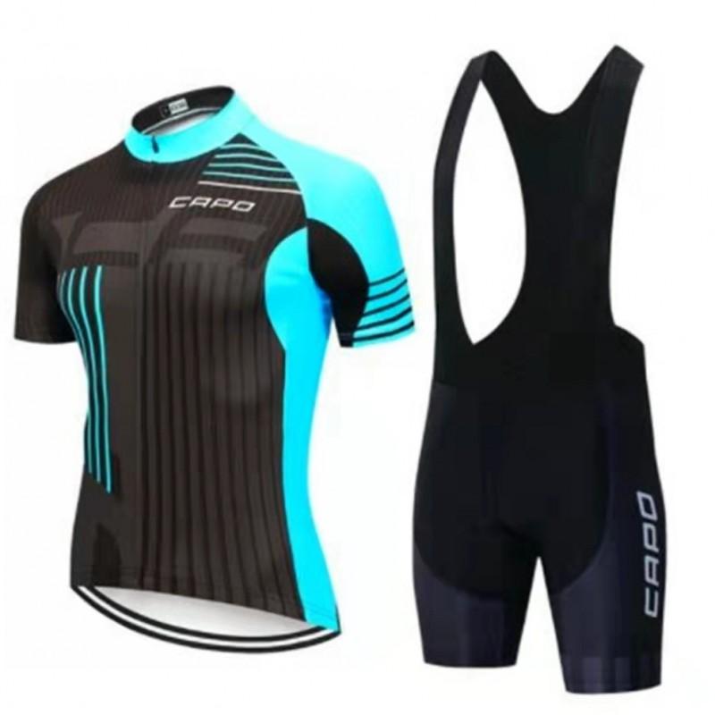 Men Women Cycling Jersey Set Short Sleeve Quick Dry Breathable Road Mountain Bike Apparel