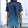 Womens Satin Blouse Short Sleeve Silk Tops Button Down Shirts Business Casual Outfits
