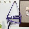 Transparent Crossbody Bag PVC Large Capacity Shoulder Bag Versatile Handbag Outdoor Trendy Waterproof