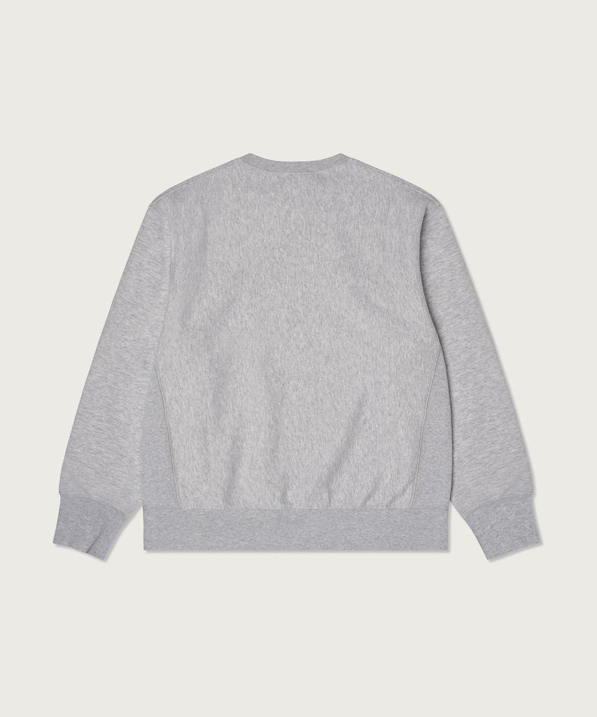 CHAMPION Reverse Weave Loose Fit College Sweatshirt Light Grey