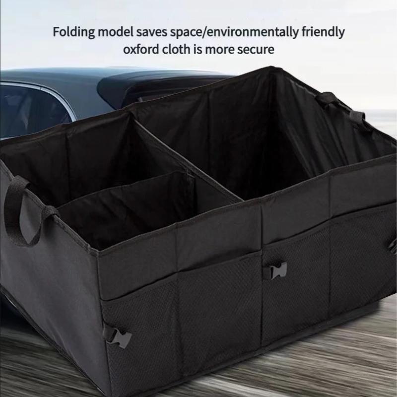 Environmentally Friendly Foldable Large Capacity Car Trunk Storage Box Wear-resistant And Waterproof Suitable For Car SUV Trunk