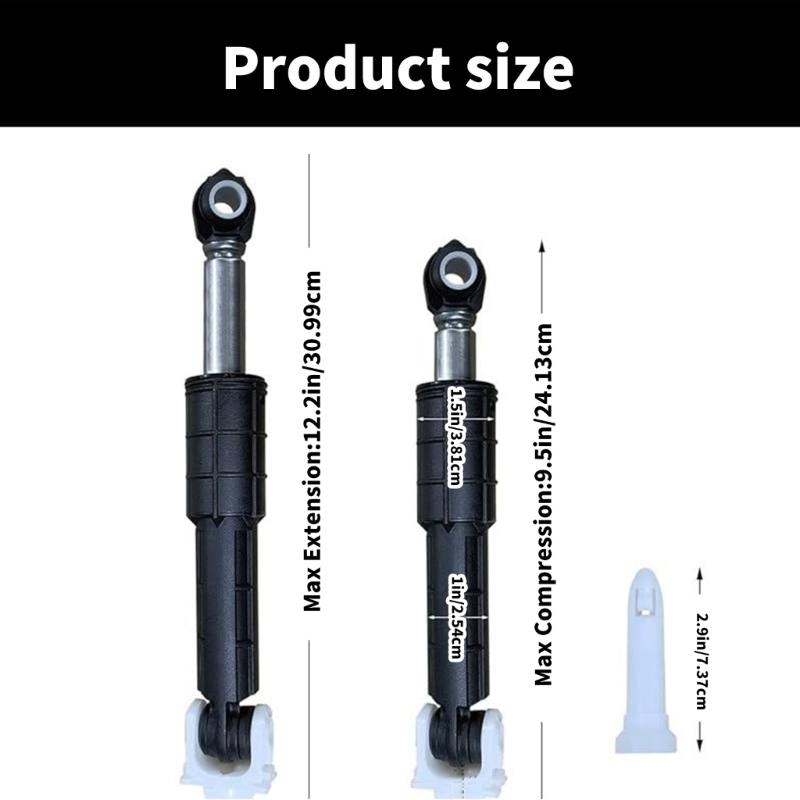 4Pieces Sturdy and Adjustable Washing Machine Shock Absorbers Quick Setuping ABS Texture Suitable for Various Models