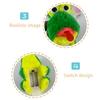 Electric Plush Frog Toy with Sound Movable Tongue Interactive Walking Animal Plushie Musical Stuffed Doll Kids Boys Girls Birthday Gift