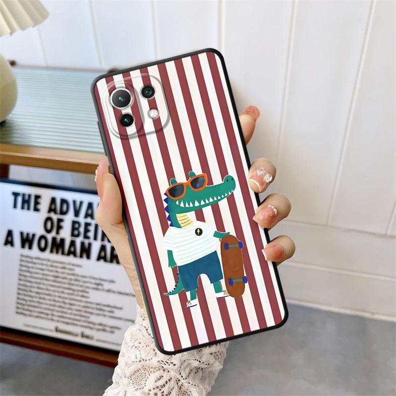 Funda Phone Cover Case for Xiaomi Mi 12T Pro 11T 12 14 15 Pro 11 13 Lite 10T 12X Creative Cartoon Animals