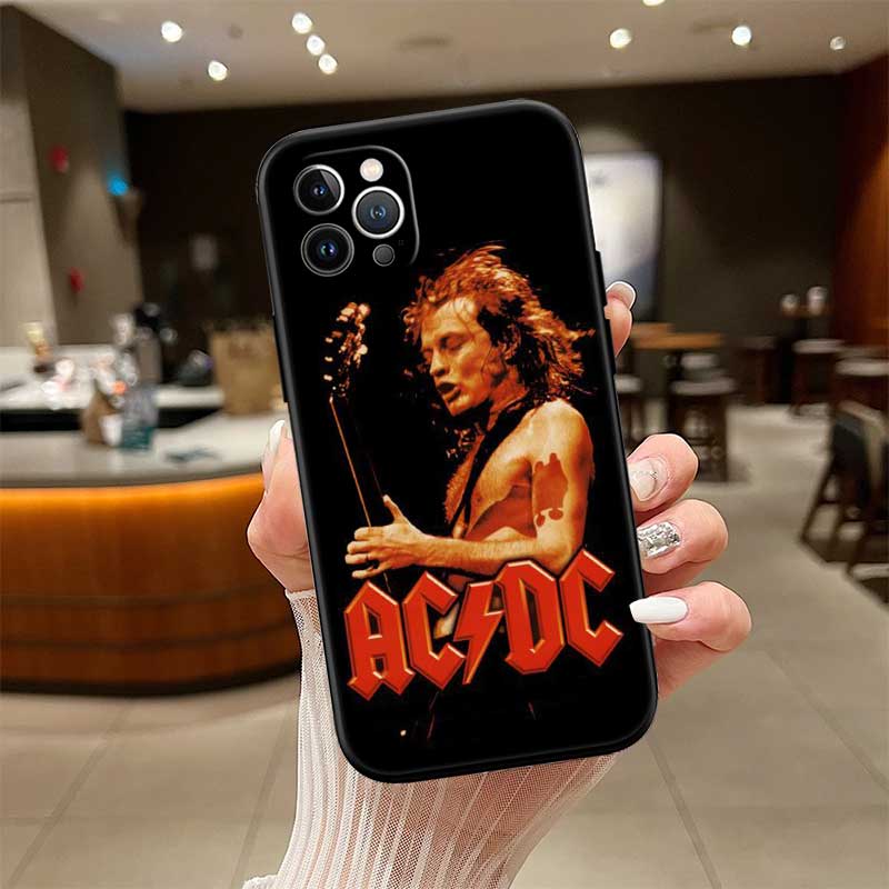 RE1 A-acdc New High-End Shell Phone Case for iPhone SE X XS XR 16E 17 11 Pro Max 8 7 6 6s Plus Air