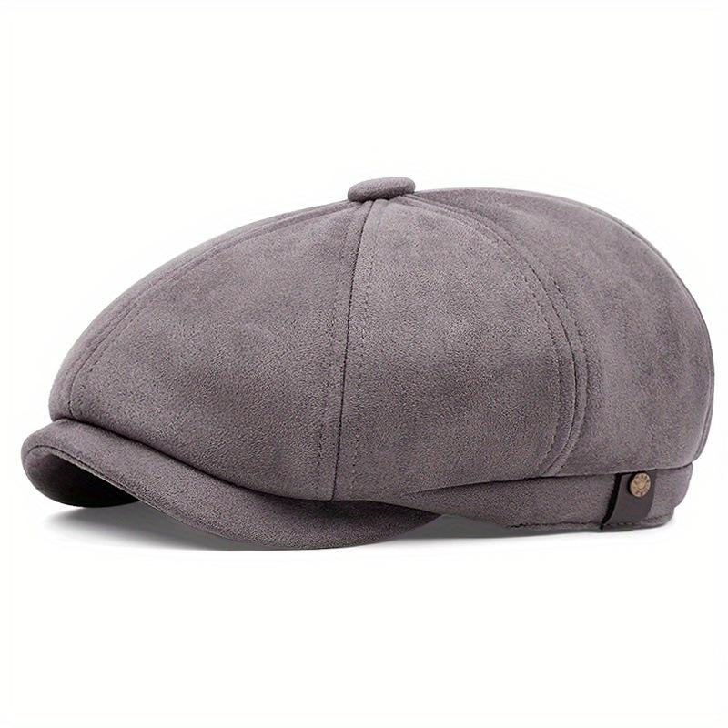 Fashion Newsboy Cap Men's Cotton Hat 8 Panel Hat Baker Caps Retro Gatsby Hats British Peaky Blinder hat  Beret Gorras Hombre