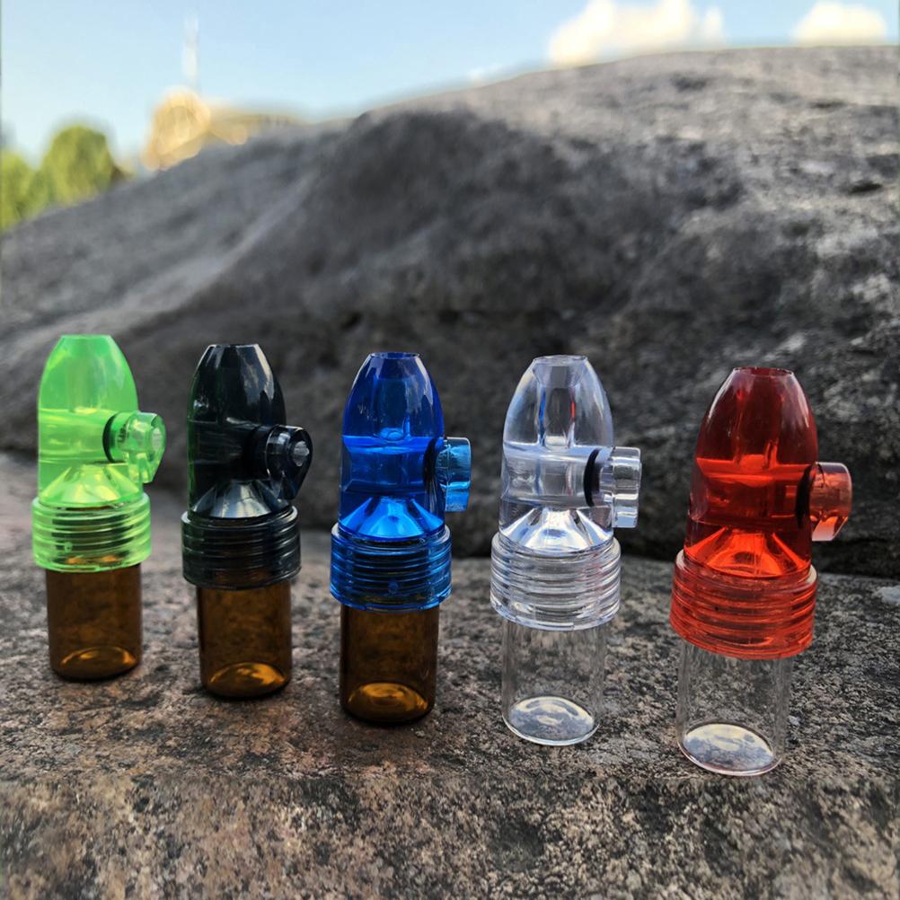 53Mm/67Mm/82Mm Glass Bottles Pill Box Case Portable Pill Holder Container
