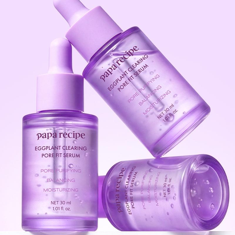 [papa recipe] Eggplant Clearing Pore Fit Serum 30ml