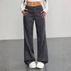 Women's Loose Casual Fashion Slim Fit Striped Wide Leg Pants