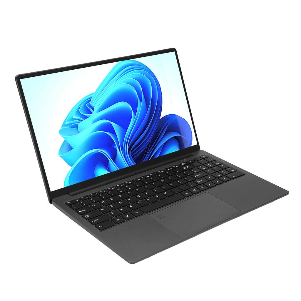 15.6 Inch Laptop for Win 10 11 Notebook Computer with Fingerprint Reader