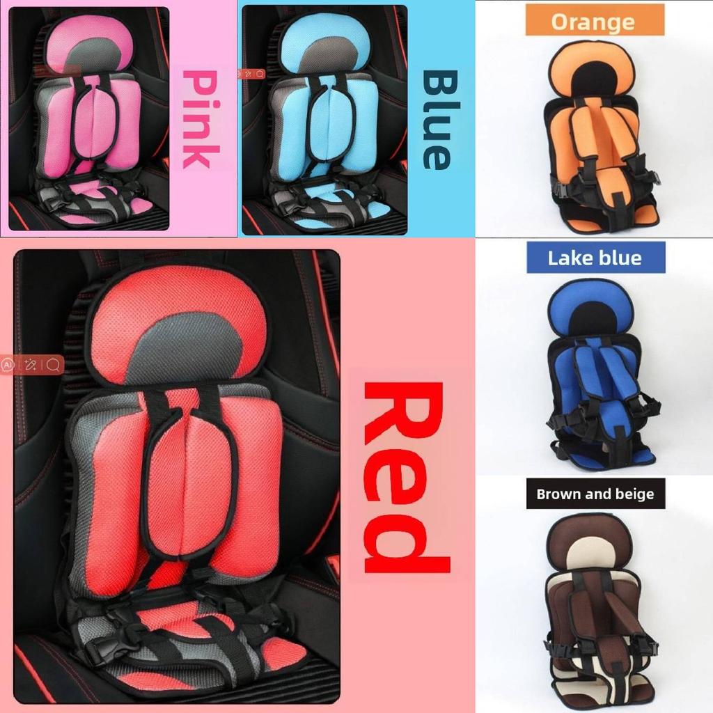 Baby Portable Booster Seat For Car Travel Kids Safety Chair Compact Lightweight