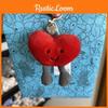 Jc Love Heart Plush Pendant With Pp Cotton Suitable For Daily Children Gift