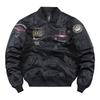 Air Force MA1 Pilot Jacket Men's Aircraft Embroidered Baseball Large Coat Work Trendy