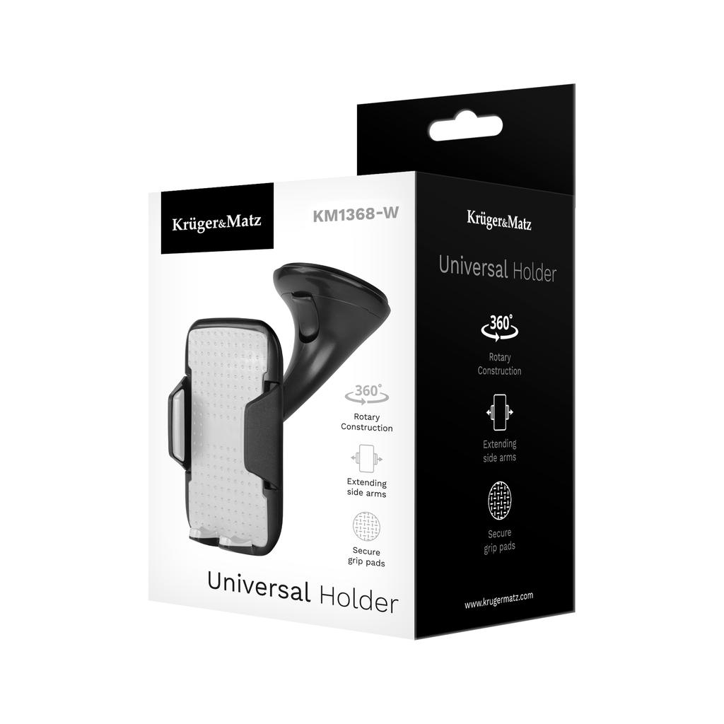 Kruger&Matz adjustable solid car phone holder