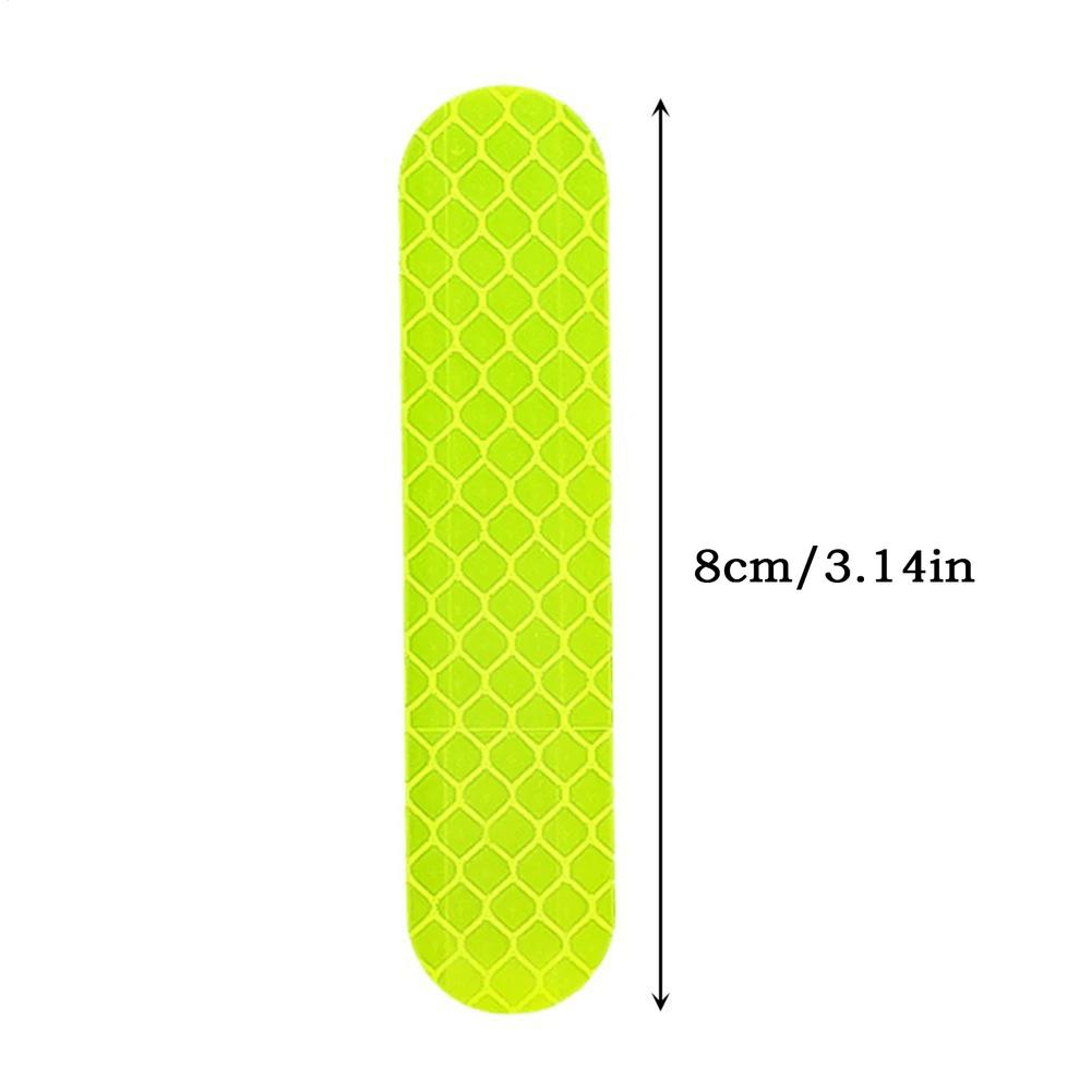 

10pcs Safety Stickers For Helmet Car P ersonalized Reflective Car Stickers Universal Reflective Sticker Car Decal Tire S tickers