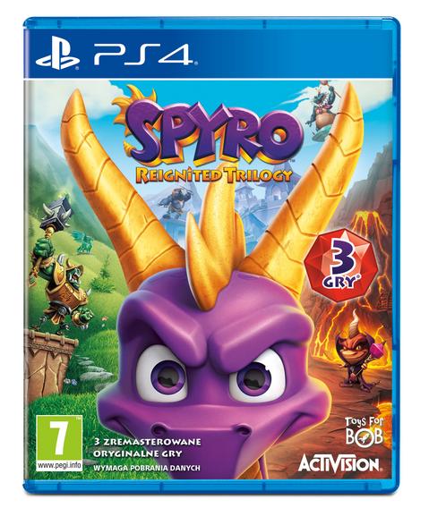 Spyro Reignited Trilogy Ps4 Game (ps5 Compatible)