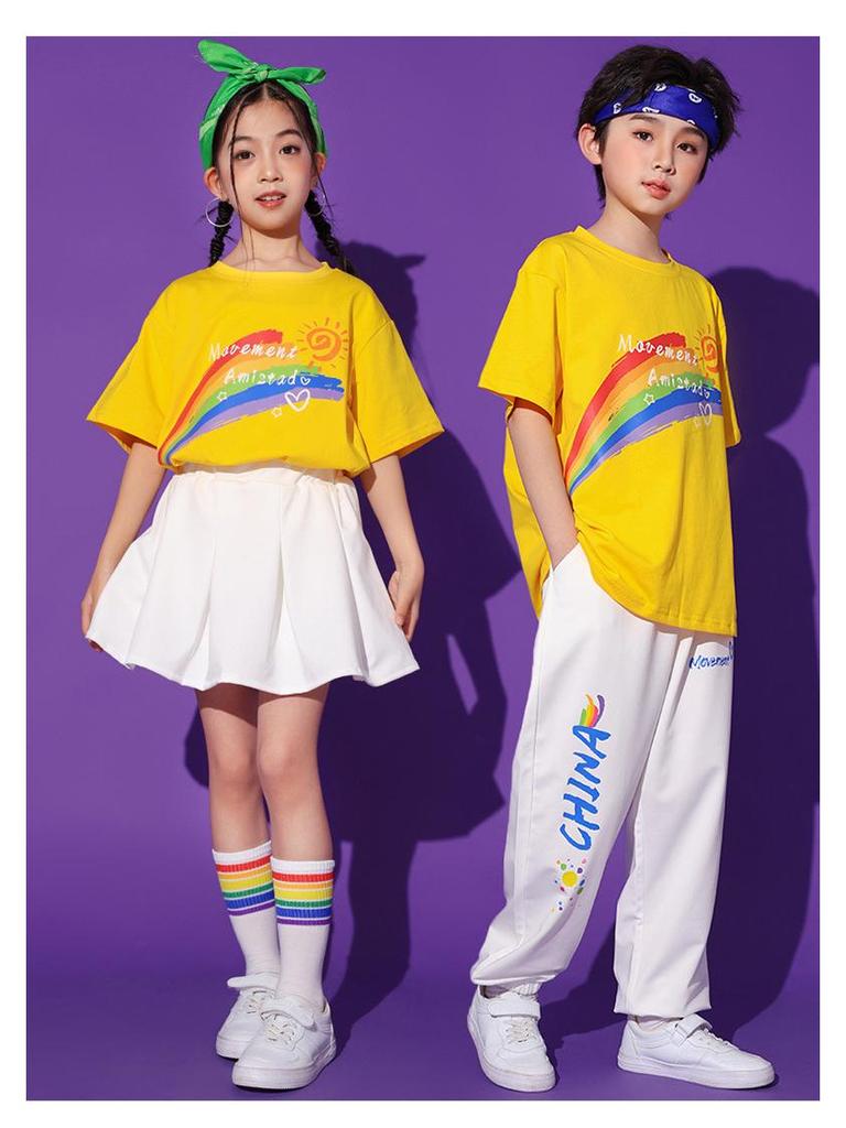 Kindergarten Rainbow Choir & Cheerleading Performance Uniform