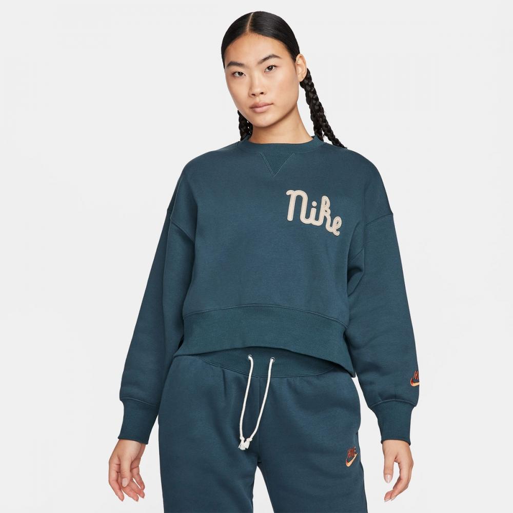 

Nike Женские флисовые кроссовки Nike Sportswear Oversized Crew NCPS FQ7978 328 90